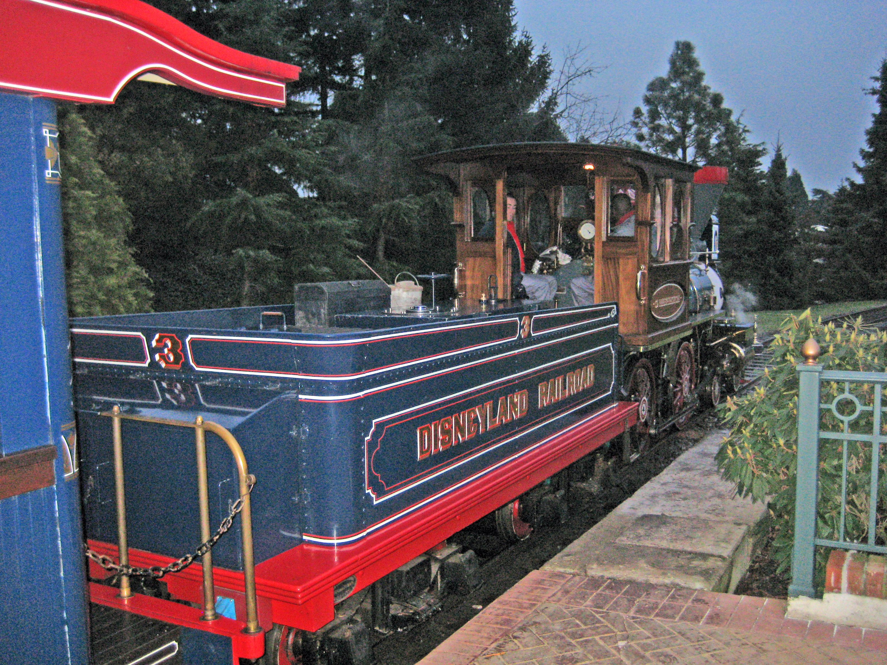 Disneyland Railroad Frontierland Depot
