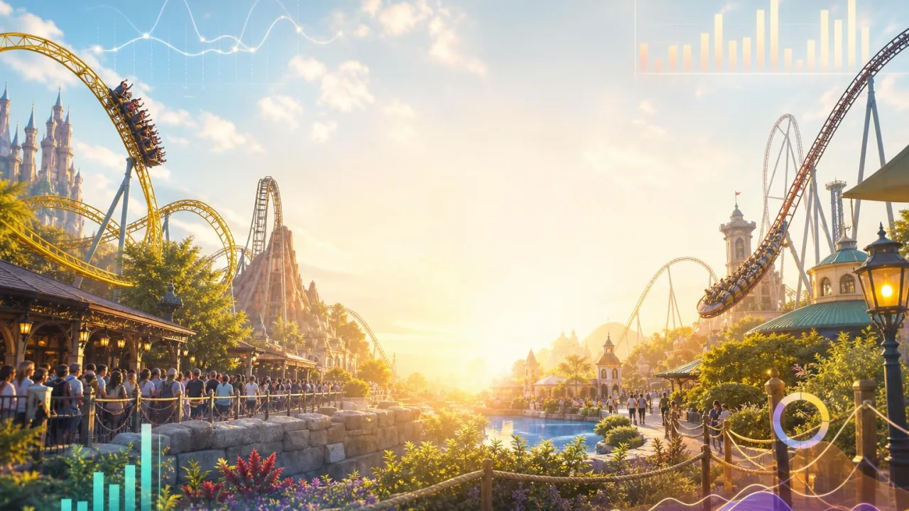 Wachttijden Disney Adventure World, PortAventura & Thorpe Park