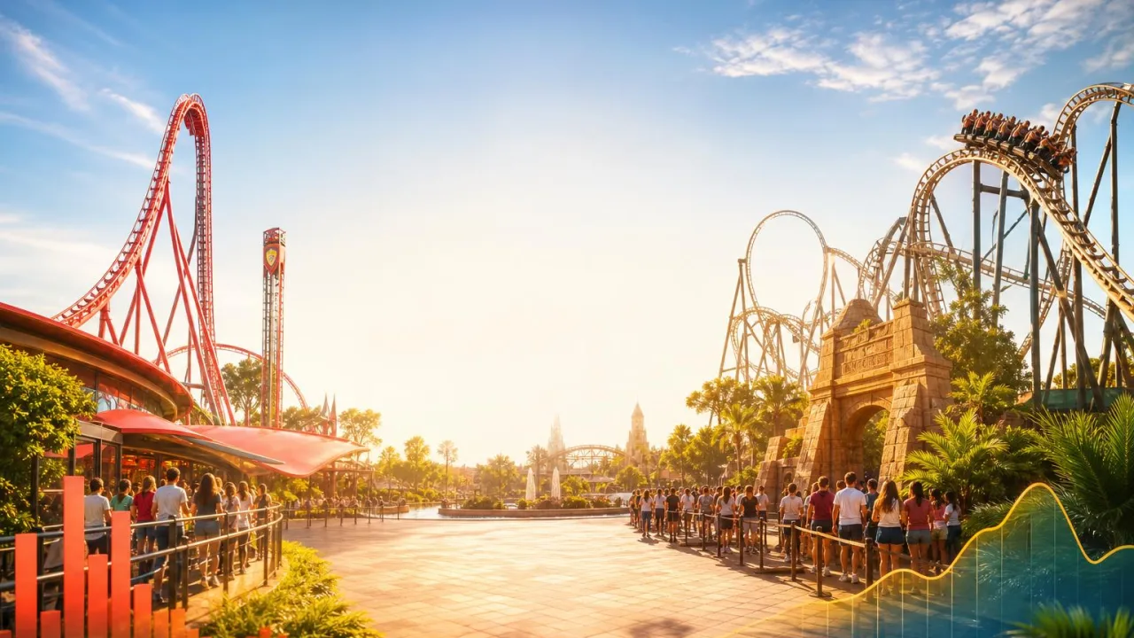 Tiempos de espera Ferrari Land y PortAventura: casi empate