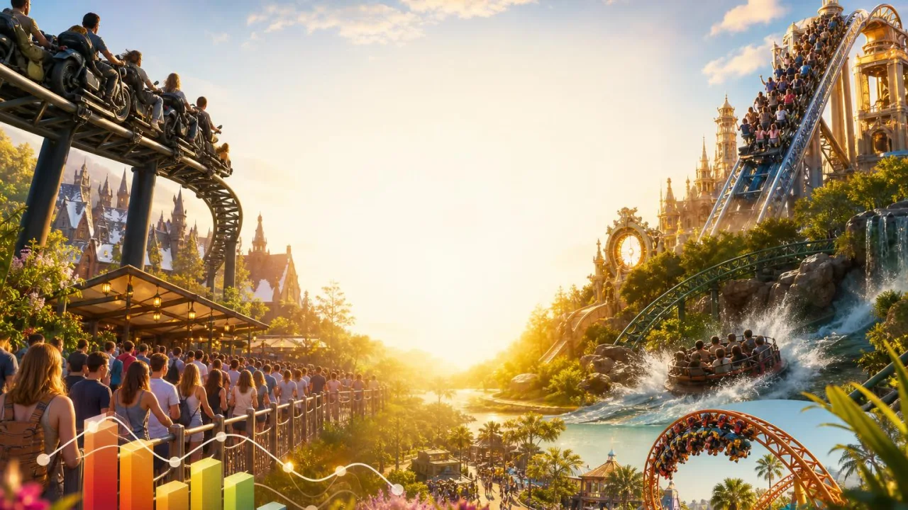 Wait times Universal Epic Universe, SeaWorld: what happened?