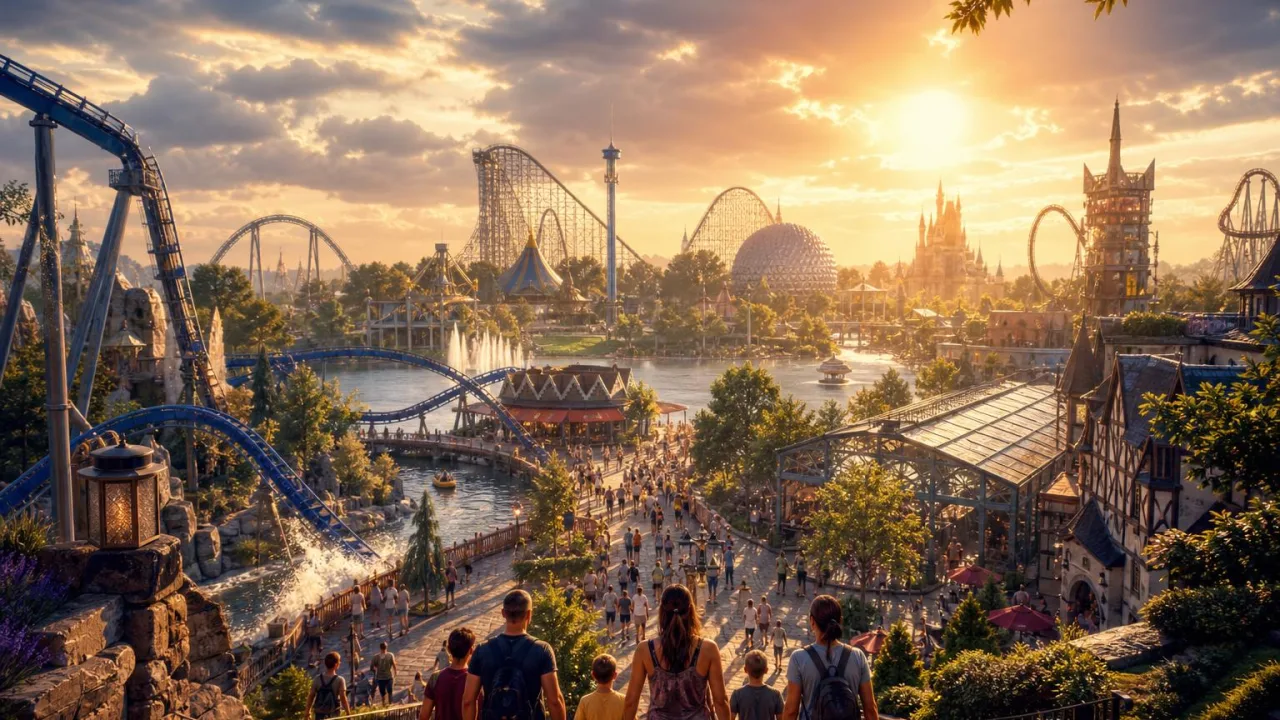 Drukte morgen: Europa-Park heet, Walibi Holland rustig