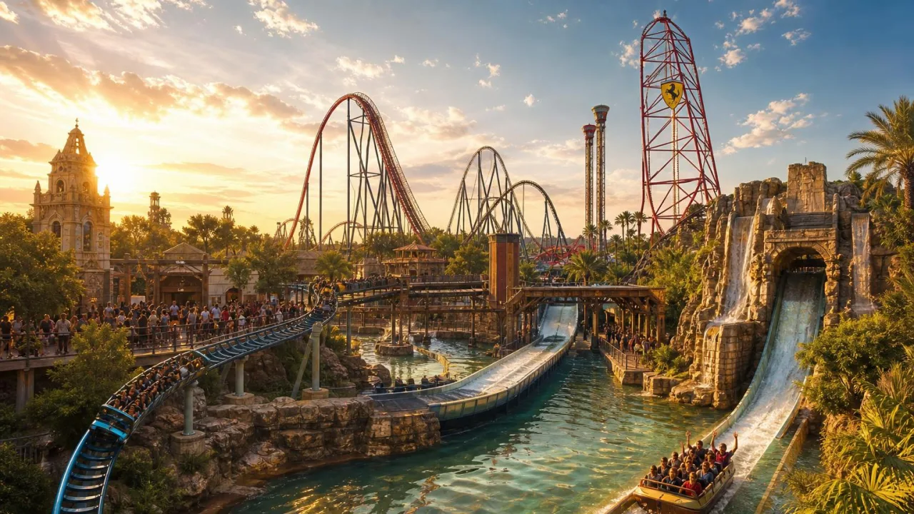 Tiempos de espera PortAventura y Ferrari Land: ¿qué pasó?