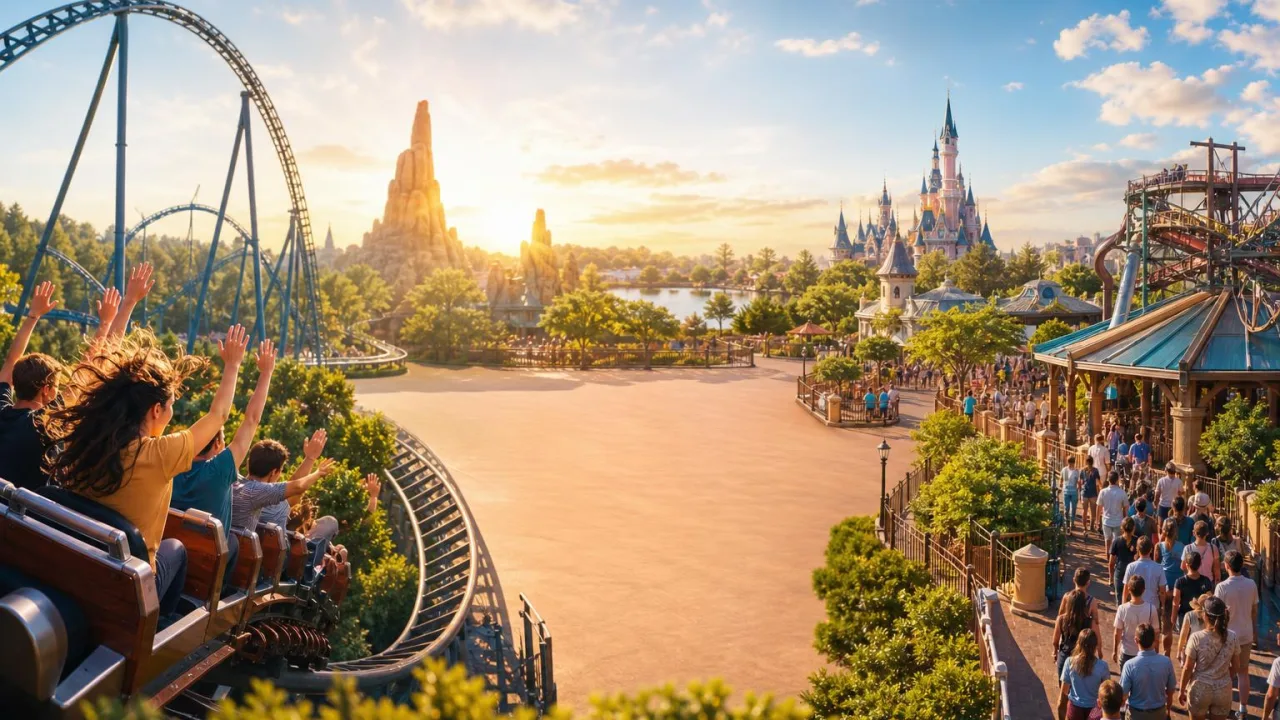 Temps d'attente Parc Astérix et Disney : soirée folle ?