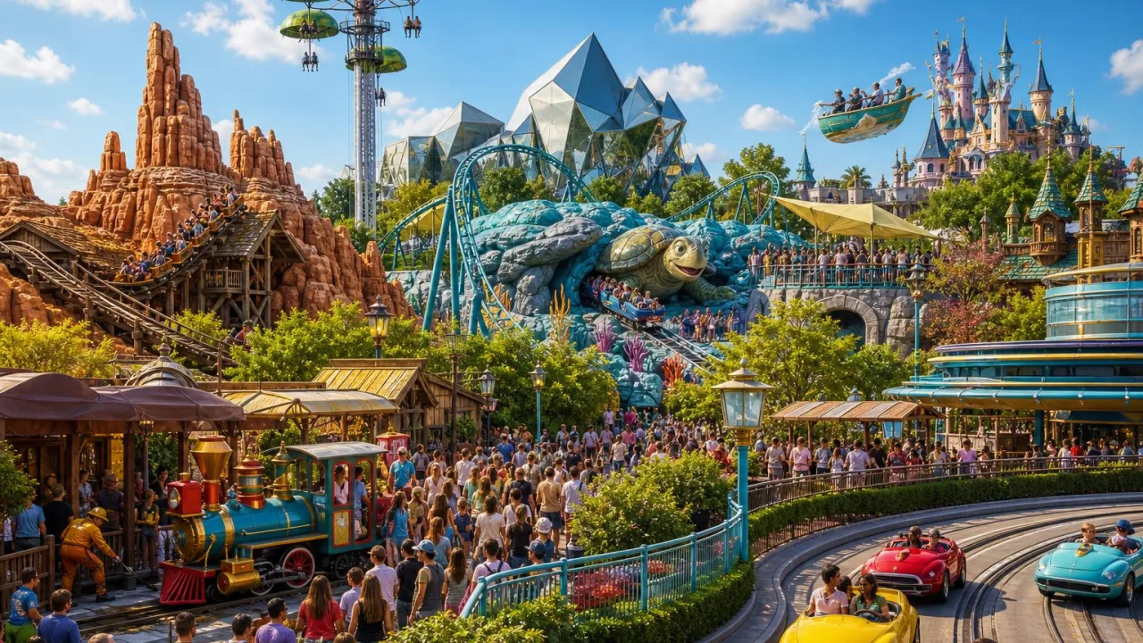 Temps d'attente Disney Adventure World : soirée folle ?