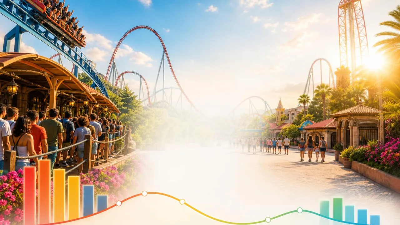 Tiempos de espera PortAventura: ¿qué pasó a media tarde?
