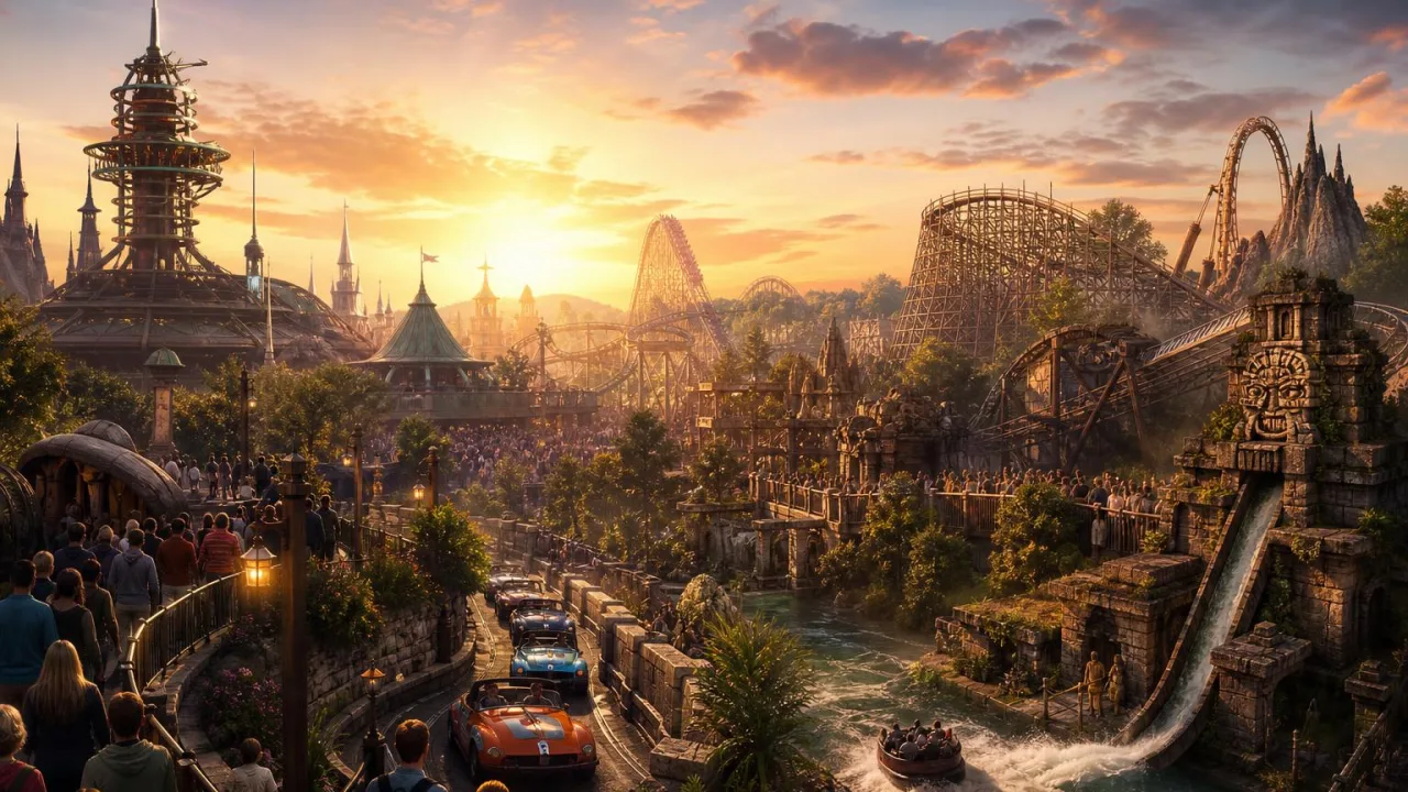 Wachttijden Disneyland Paris en Efteling: avond werd wild