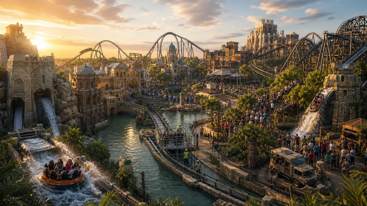 Wartezeiten Phantasialand & Rulantica: Wasserbahnen vorn