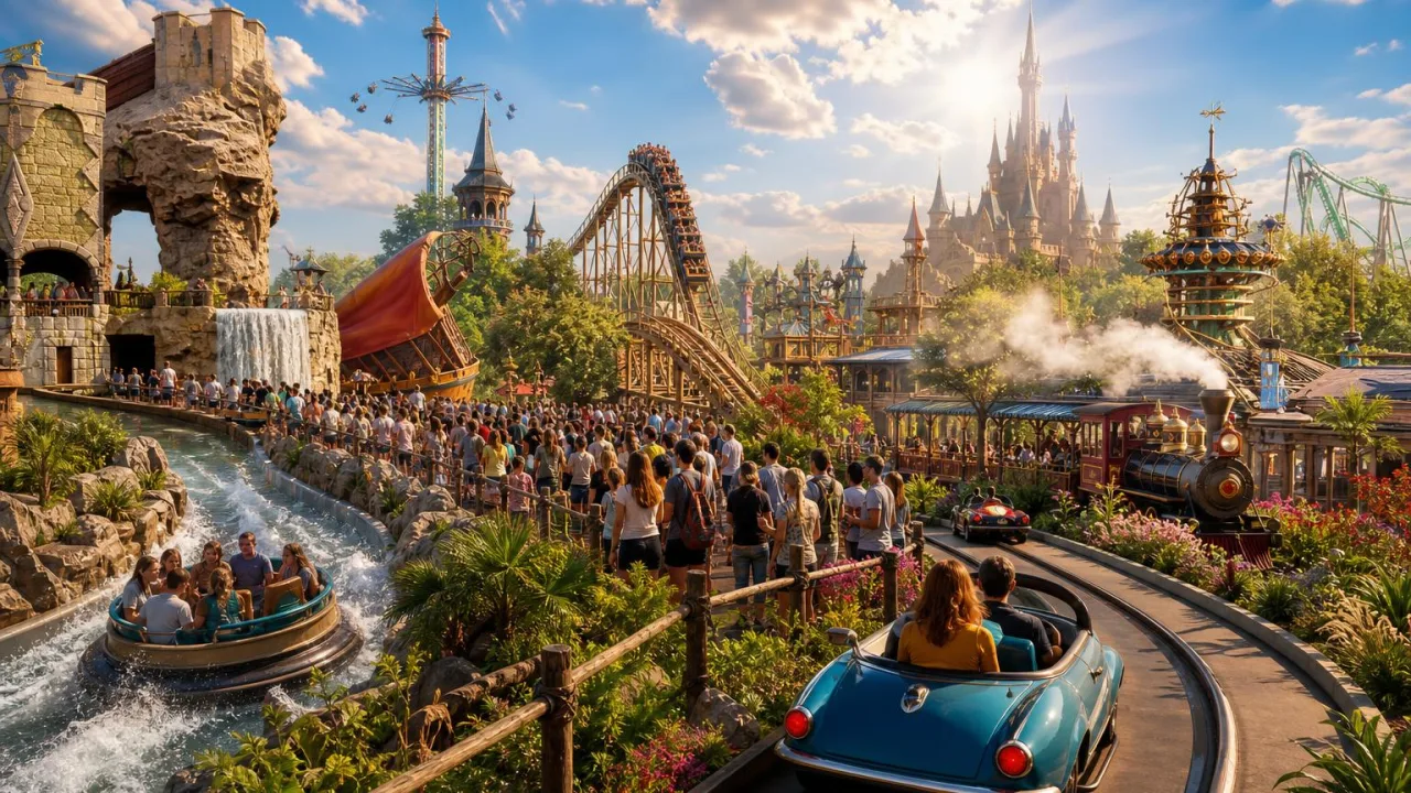 Wachttijden Toverland en Disneyland Paris: wat een nacht
