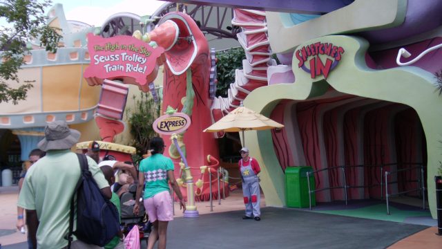 The High in the Sky Seuss Trolley Train Ride!™