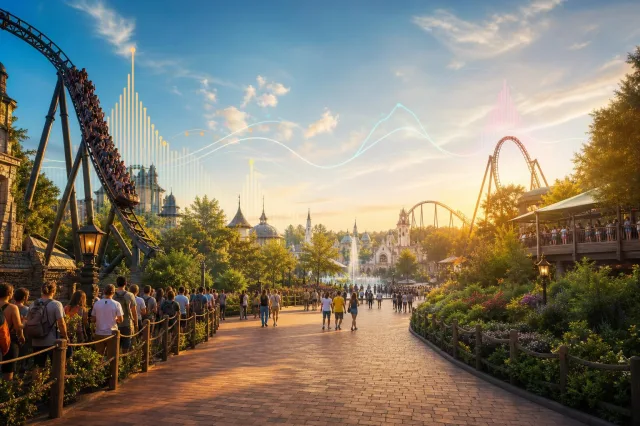 Wachttijden Efteling, Phantasialand en Walibi: pieken en rust