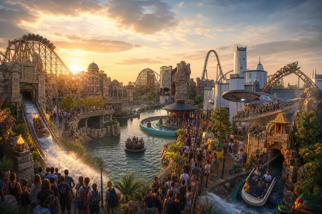 Wartezeiten Phantasialand & Toverland: Wasser-Hype und Ruhe