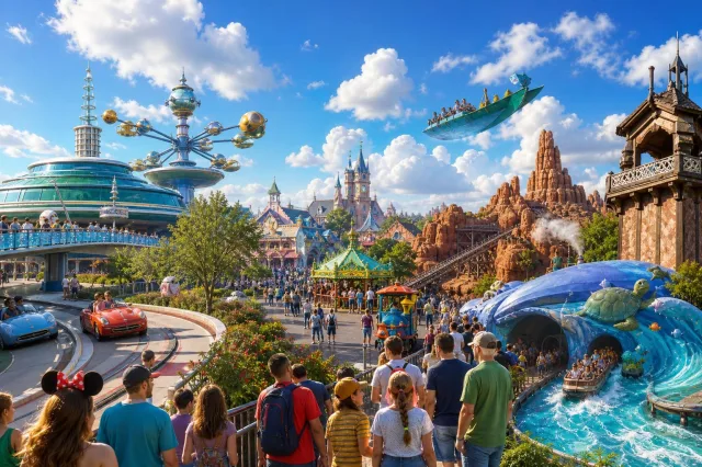 Temps d'attente Disney Adventure World : Plopsaland surprend