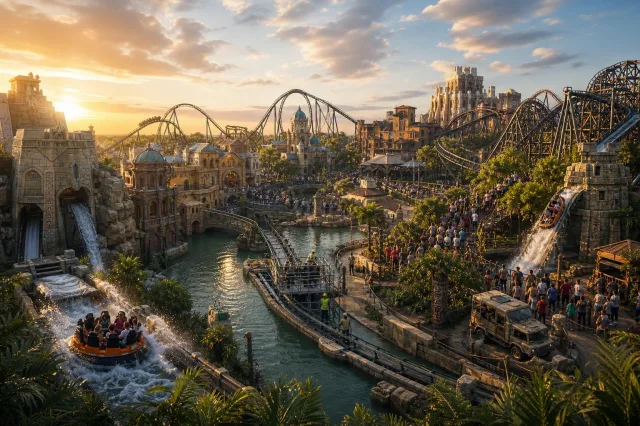 Wartezeiten Phantasialand & Rulantica: Wasserbahnen vorn
