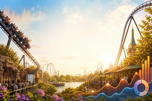 Wachttijden Phantasialand, Europa-Park en Efteling