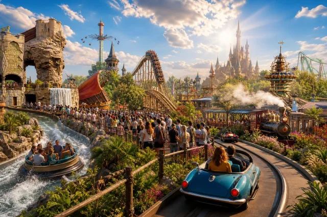 Wachttijden Toverland en Disneyland Paris: wat een nacht