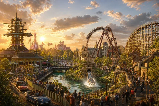 Wachttijden Disneyland Paris en Efteling: Bobbejaanland verrast