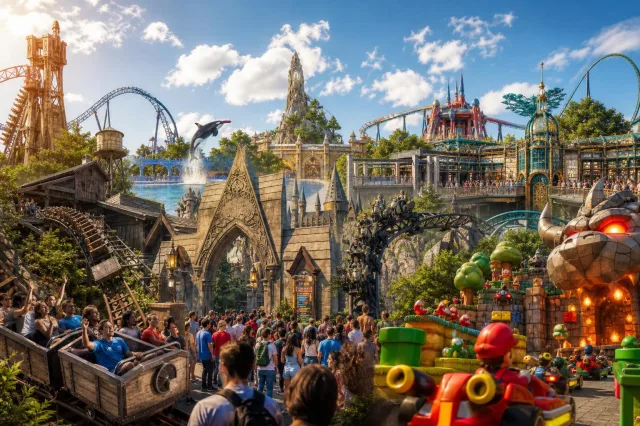 Wait times Universal Epic Universe, SeaWorld: late surprises