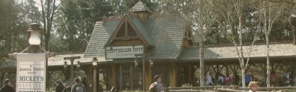 Disneyland Railroad Frontierland Depot