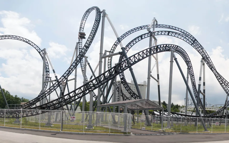 Photo 1 of Takabisha - Steepest Roller Coaster